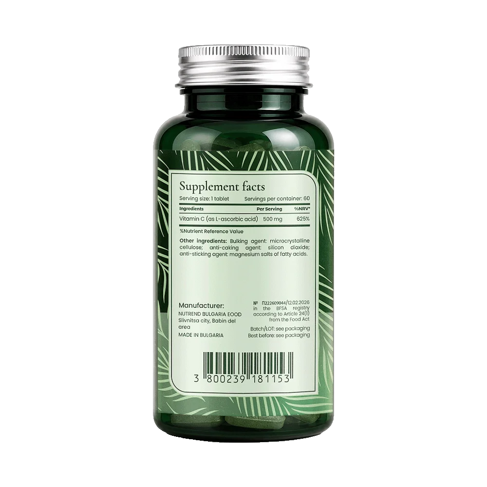 Vitamin C 500 mg view 2